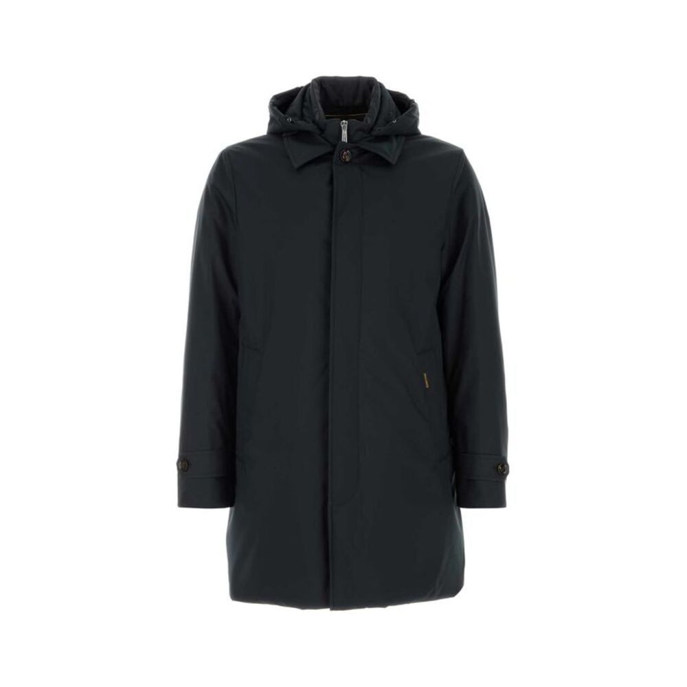 Moorer Men Midnight Blue Polyester Blend Ralli Down Jacket